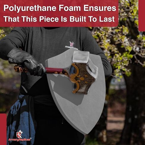 Armory Replicas™ - Throes of Battle Customizable Foam Medieval Shield - Superior LARP Costume Gear in Saudi Arabia