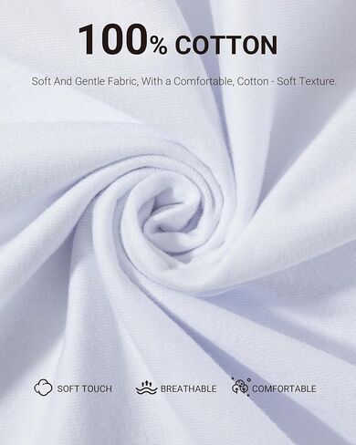 Boys Cotton Long Sleeve Shirts Soft Breathable Crewneck Tees for Kids, Fashion Basic Tops 4-12 Years in Saudi Arabia