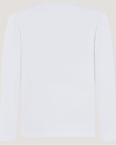 Boys Cotton Long Sleeve Shirts Soft Breathable Crewneck Tees for Kids, Fashion Basic Tops 4-12 Years in Saudi Arabia