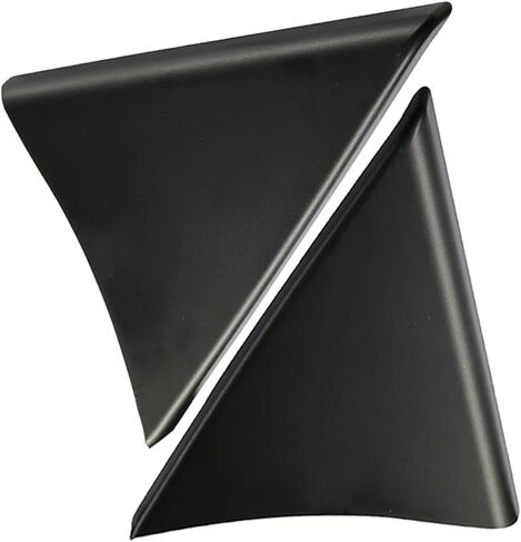 2PCS 25857289 25857294 Front Door Upper Trim Panel Driver and Passenger Side Triangle Cover Compatible with 2007-2013 Chevy Chevrolet Avalanche Silverado Suburban Tahoe GMC Sierra Yukon in Saudi Arabia