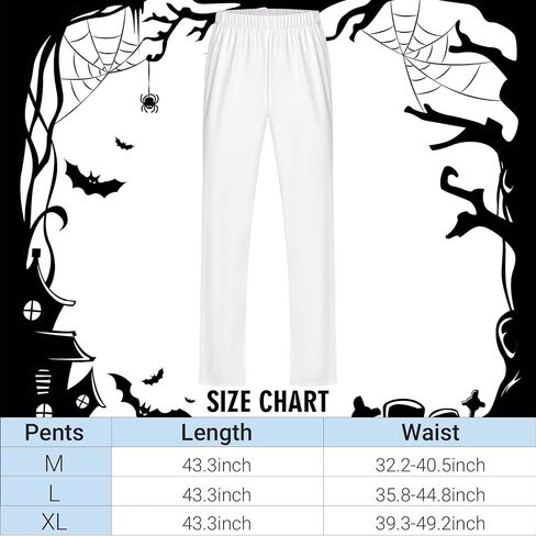 5Pcs Halloween Wrestler Costume Blue T-shirt Pants Wig Beard Necklace for Men Halloween Cosplay Party Dress Up in Saudi Arabia