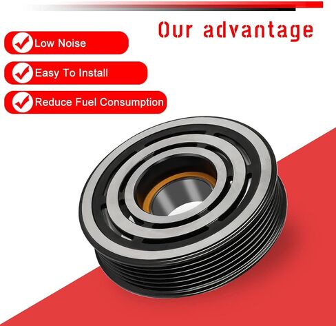 CCIYU AC Compressor Clutch for Car 2001 2002 2003 2004-2005 for Honda Civic 1.7L Air Conditioning Compressor Clutch for 610077 in Saudi Arabia