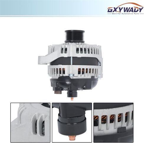 GXYWADY Alternator 150 Amp Replacement for 104210-1620 Replacement for Quattroporte 2004-2011 4.2L in Saudi Arabia