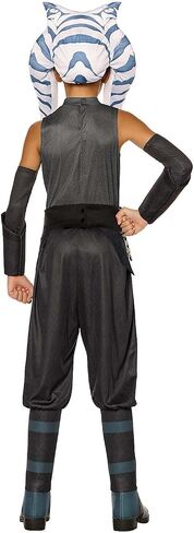 Spirit Halloween Star Wars Kids Ahsoka Tano Costume, Officially Licensed in Saudi Arabia