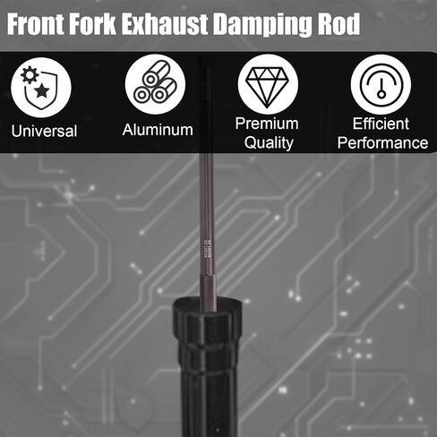 Motorcycle Fork Service Tool Kit, Professional Fork Oil Level Tool Spring Compressor & Damper Rod Bleed Assist Maintenance Set for Motorcycle Repair & DIY in Saudi Arabia
