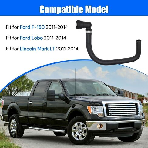 Engine Coolant Reservoir Hose ‎BL3Z-8C350-A Compatible with Ford F150 Lobo Lincoln Mark LT 2011-2014 5.0L Lower Radiator Coolant Overflow Hose Replace ‎# 626-675 ‎BL3Z8C350A ‎BL3Z-8C350-A in Saudi Arabia