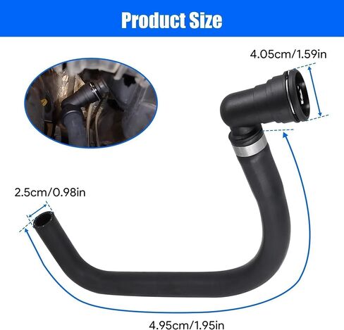 Engine Coolant Reservoir Hose ‎BL3Z-8C350-A Compatible with Ford F150 Lobo Lincoln Mark LT 2011-2014 5.0L Lower Radiator Coolant Overflow Hose Replace ‎# 626-675 ‎BL3Z8C350A ‎BL3Z-8C350-A in Saudi Arabia