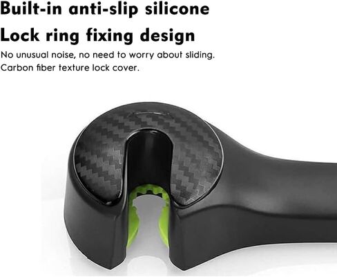 2-in-1 Car Headrest Hidden Hook Universal Car Seat Hooks with Phone Holder Black Seats Back Phones Hanger Hook in Saudi Arabia