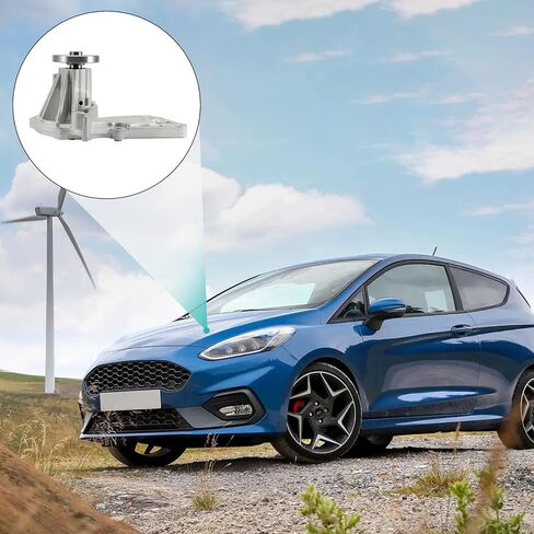 مضخة مياه 1406479 (1.6L L4) لسيارة Ford Escape 2013-2016، Fiesta 2011-2019، Fusion 2013-2014، Transit Connect 2014-2016 بنزين 1472867 7S7G8591A2A 31330943 in Kuwait