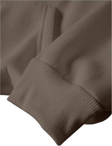 سويت شيرت SweatyRocks نسائي كبير الحجم برسومات صوفية وأكمام طويلة وفتحة رقبة دائرية بلوفر كاجوال بغطاء للرأس فضفاض مع جيب in Saudi Arabia
