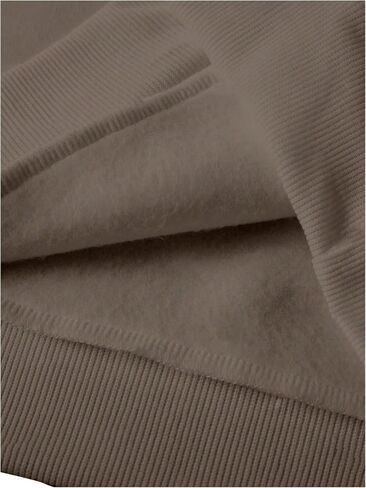 سويت شيرت SweatyRocks نسائي كبير الحجم برسومات صوفية وأكمام طويلة وفتحة رقبة دائرية بلوفر كاجوال بغطاء للرأس فضفاض مع جيب in Saudi Arabia