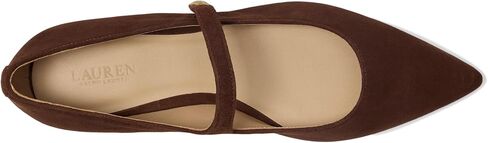 Lauren Ralph Lauren Women's Londyn Suede Mary Jane Flat in Saudi Arabia