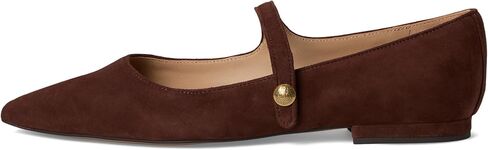 Lauren Ralph Lauren Women's Londyn Suede Mary Jane Flat in Saudi Arabia