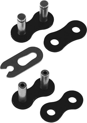 Caltric Black Drive Chain Compatible with Kawasaki Lakota 300 Kef300A Kef300B 1995 1996 1997 1998 1999 2000-2003 in Saudi Arabia