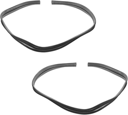 زوج سدادة قناة أمامية لزجاج النافذة العلوية لجي إم سي لقاعدة بيك اب K15/K1500 1966 لشاحنة 1000 قاعدة 1966 مكون من قطعتين in Kuwait