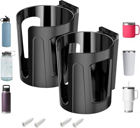 Large Cup Holder, Universal Drink Holder for Almost Any Size Bottle or Can, Great for Rvs, Cars, Vans, Trucks, Boats in Kuwait
