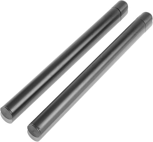 1 Pair 78 22mm Handlebar Tubes Keenso Universal 78 Motorcycle Handlebar Tubes Clipon Replacement Accessory (Black) in Saudi Arabia