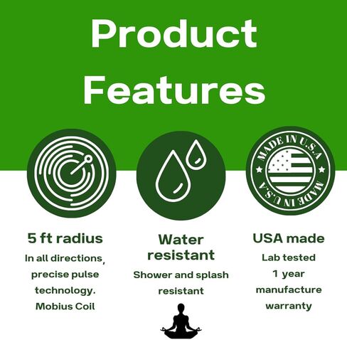 قلادة تردد نوجير ذات سبعة ترددات شفاء للجسم والعقل MP-PN03 in Kuwait