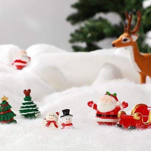 BBTO Large Christmas Fake Snow Blanket 2 Sheet 5 x 6.6 Feet White Artificial Snow Roll Sheet Decorations for Christmas Fluffy Village Accessories Tree Decor Table Runner Mantel Centerpieces in Saudi Arabia