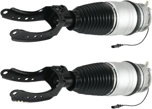 Front Air Suspension Shock Struts Compatible for Porsche Cayenne 958/92A Compatible for Audi Q7 2011-2018 1 Pair in Saudi Arabia
