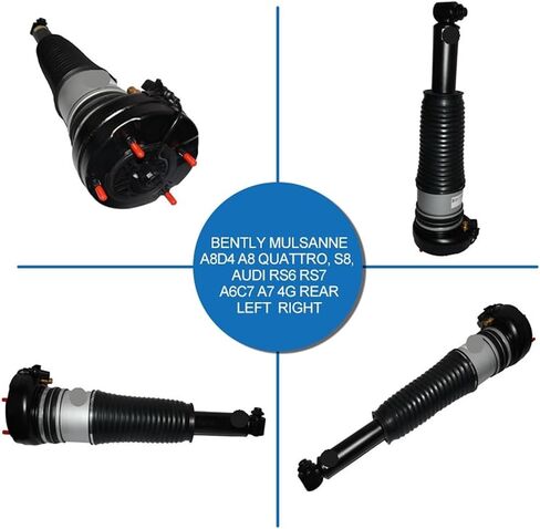 Air Suspension Shock Absorber Compatible for Audi RS6 RS7 A6C7 A7 4G Bently Mulsanne A8 D4 A8 Quattro S8 2010-2017(FRONT LEFT) in Saudi Arabia