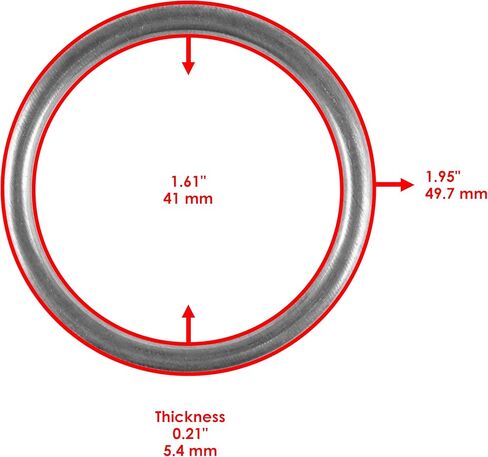 Caltric Muffler Silencer Gasket Seal Spring Kit Compatible with Polaris RZR 4 XP 900 2012 2013 2014 in Saudi Arabia