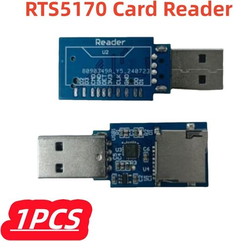 1 قطعة/الوحدة RTS5170 قارئ بطاقات EMMC EMCP التمهيد (يتطلب تثبيت برنامج التشغيل للاستخدام) (موصل ملحوم) in Kuwait