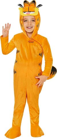 Spirit Halloween Toddler Garfield Jumpsuit Costume | Officially Licensed | Garfield Outfit in Saudi Arabia
