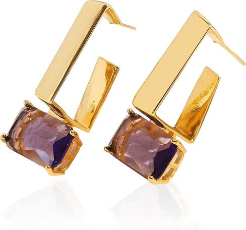 Shiny Gold Earrings for Women,14K Gold Plated Butterfly Earrings for Women,14K Real Gold Plated Dainty & Trendy Butterfly Stud Earrings for Fashion Jewelry Gifts in Saudi Arabia