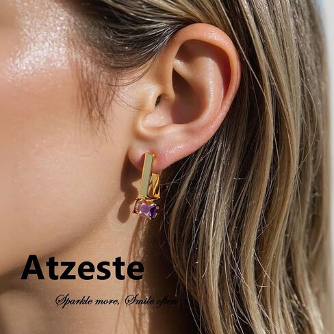 Shiny Gold Earrings for Women,14K Gold Plated Butterfly Earrings for Women,14K Real Gold Plated Dainty & Trendy Butterfly Stud Earrings for Fashion Jewelry Gifts in Saudi Arabia