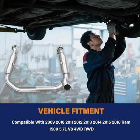 Motorhot Catalytic Converter Compatible With 2009 2010 2011 2012 2013 2014 2015 2016 Dodge Ram 1500 5.7L V8 in Kuwait