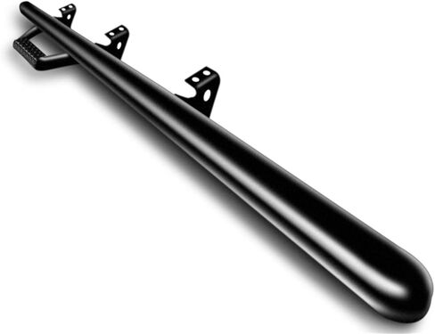 خطوات N-Fab Nerf | أسود لامع، من العجلة إلى العجلة | F1596CC | يناسب 2015-2023 Ford F-150 SuperCrew 5.5 سرير قصير، غاز SRW in Kuwait