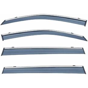 Car Windshield Rain Guards for Toyota Highlander MK2/XU40 2008-2014, Front Rear Window Wind Deflectors Visors Waterproof Deflector Windows Exterior Accessories in Kuwait