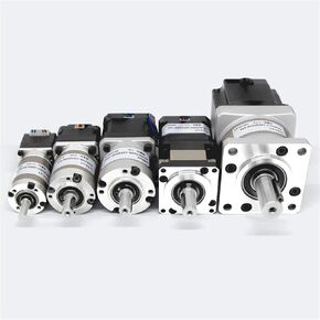 Nema8 11 14 17 23 24 عزم دوران عالٍ 0.1-32nm محرك متدرج 2-Phase 4-Wire مع مخفض سرعة علبة التروس الكوكبية CNC 1 قطعة (Driver-UM244) in Saudi Arabia