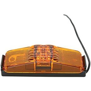 USA 1x4-Inch Amber LED Clearance Side Marker Light with Black Bracket for Camper / Trailer Truck in Saudi Arabia