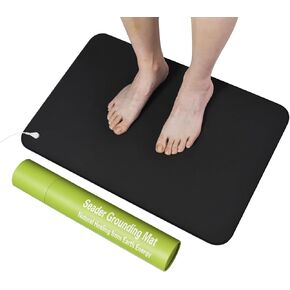 حصيرة أرضية مقاس 16 بوصة × 23.6 بوصة، وسادة أرضية مطاطية غير قابلة للانزلاق، حصيرة أرضية، علاج متصل بالأرض، حصيرة أرضية للأقدام in Kuwait