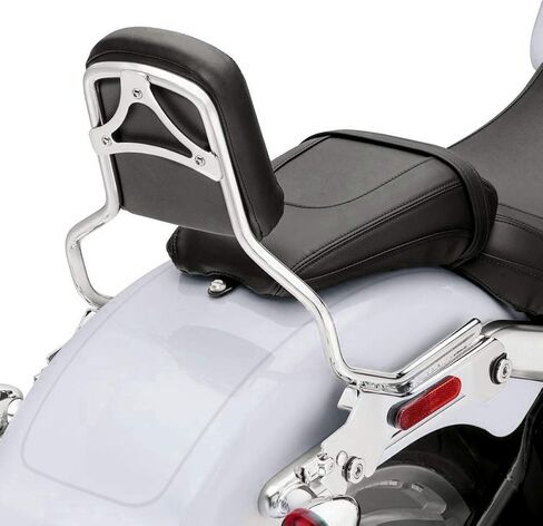 XMT-MOTO Sissy Bar Backrest Fit for Harley Davidson Softail FLDE FLHC FLHCS FLSL and FXBB models 2018-later Chrome in Saudi Arabia