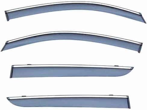 Car Windshield Rain Guards for Toyota CHR MK1-AX10-AX50 2016-2022, Front Rear Window Wind Deflectors Visors Waterproof Deflector Windows Exterior Accessories in Saudi Arabia