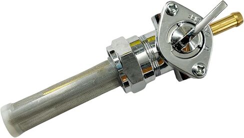 Fuel Petcock Valve Switch Compatible with Sportster Big Twin and Custom Tanks 1975-2006 Replace 62168-81 62167-81 62163-75 in Saudi Arabia