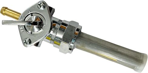 Fuel Petcock Valve Switch Compatible with Sportster Big Twin and Custom Tanks 1975-2006 Replace 62168-81 62167-81 62163-75 in Saudi Arabia