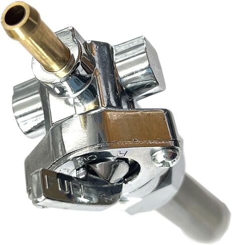 Fuel Petcock Valve Switch Compatible with Sportster Big Twin and Custom Tanks 1975-2006 Replace 62168-81 62167-81 62163-75 in Saudi Arabia