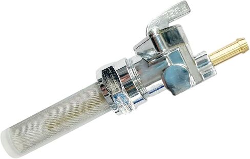 Fuel Petcock Valve Switch Compatible with Sportster Big Twin and Custom Tanks 1975-2006 Replace 62168-81 62167-81 62163-75 in Saudi Arabia