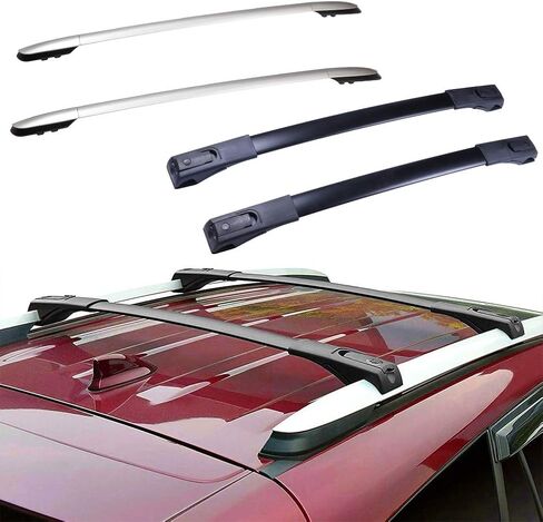 SCITOO Roof Racks(crossbars+Side Rails) for Toyota RAV4 2013-2018 Roof Cargo Carrier 165LBS Rooftop Luggage Kayak Canoe Carrier in Saudi Arabia