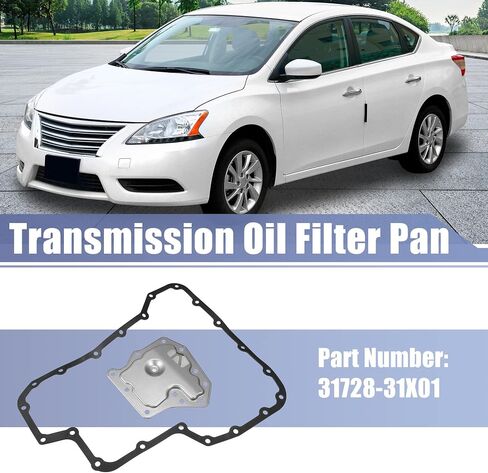 X AUTOHAUX 1 Set 31728-31X01 Transmission Filter Oil Pan Gasket Kit for Nissan Sentra 1991-2006 in Saudi Arabia
