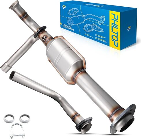 محول حفاز PHILTOP 50300 متوافق مع شيفروليه جي إم سي 1994-1995 K1500/K2500/C1500/C2500 5.7L/4.3L/5.0L، 1994-1995 يوكون 5.7L، 1994 بليزر 5.7L، 1995 تاهو 5.7L(EPA) متوافق) in Kuwait