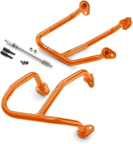 KTM 250/390 ADVENTURE ENGINE GUARD KIT 95812968044EB ORANGE in Saudi Arabia