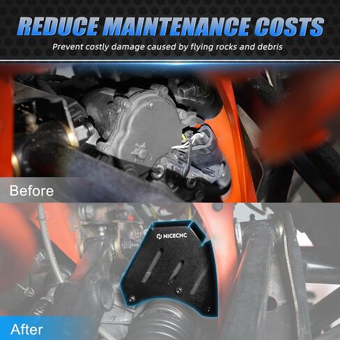 NICECNC Front Drive Actuator Protection Compatible with Can Am X3 R 4x4 RS Turbo DPS 2020, Sport 1000R 4x4 XMR 2019-2021, See Fitments Black in Saudi Arabia