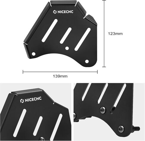 NICECNC Front Drive Actuator Protection Compatible with Can Am X3 R 4x4 RS Turbo DPS 2020, Sport 1000R 4x4 XMR 2019-2021, See Fitments Black in Saudi Arabia