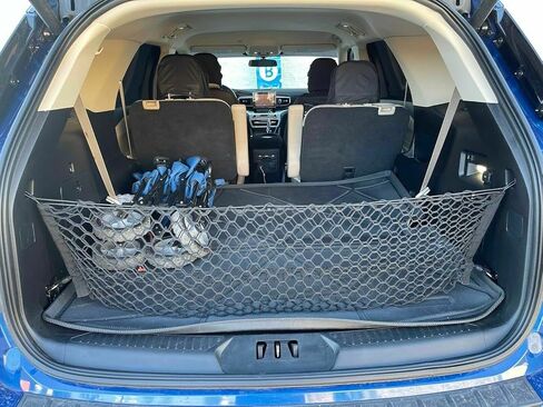 Rear Trunk Organizer Cargo Net for Ford Explorer 2020–2025 – Envelope Cargo Net for SUV – Premium Mesh Car Trunk Organizer Vehicle Carrier Storage-Compatible with Explorer in Saudi Arabia