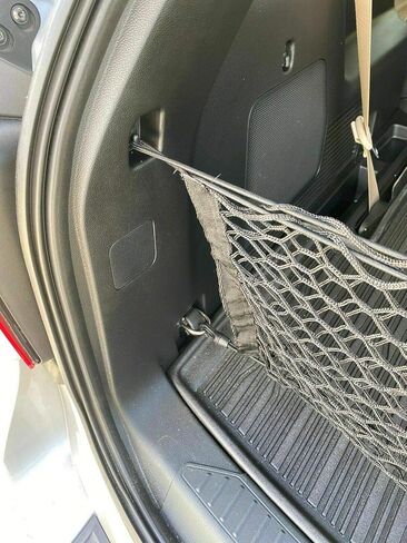Rear Trunk Organizer Cargo Net for Ford Explorer 2020–2025 – Envelope Cargo Net for SUV – Premium Mesh Car Trunk Organizer Vehicle Carrier Storage-Compatible with Explorer in Saudi Arabia